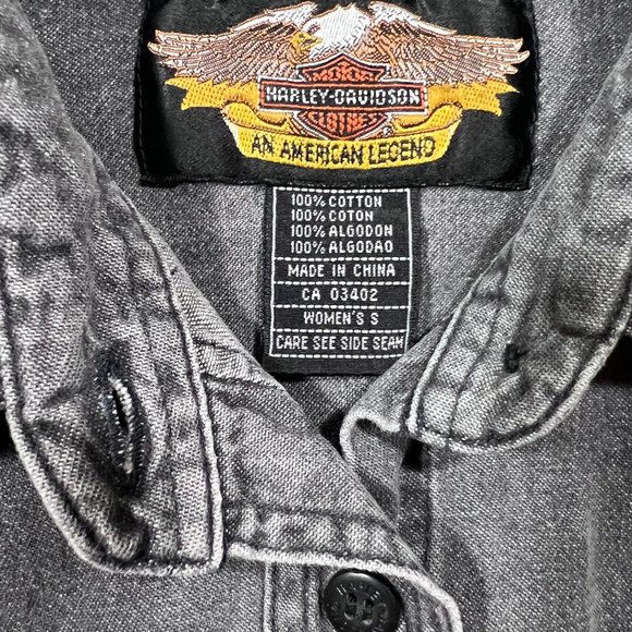 Button Up Harley Davidson Shirt - Picture 7 of 11